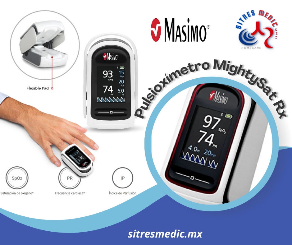 Oximetro de pulso MightySat Rx Masimo