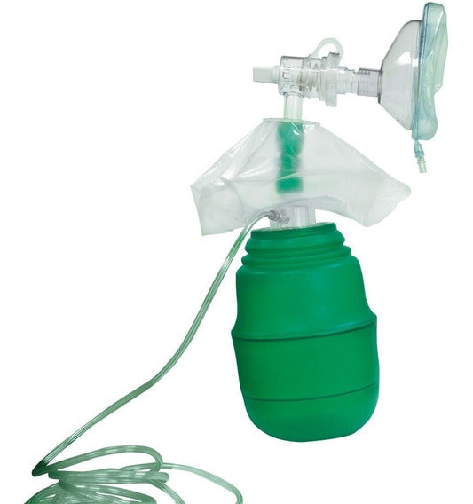 Resucitador Desechable Adulto Wesmed Con Mascarilla.