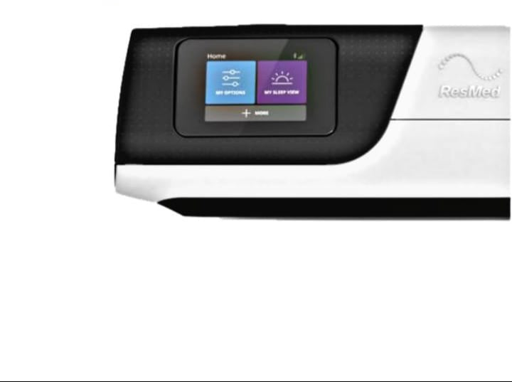 Cpap Autoset S11 Para Apnea De Sueño, mascarilla y tubo térmico.