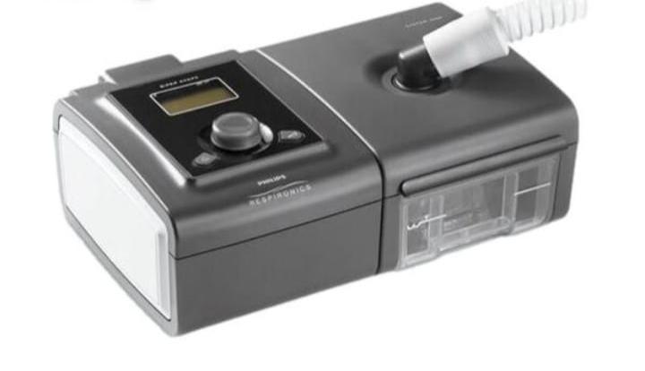 BIPAP ST System One Respironics, mascarilla.