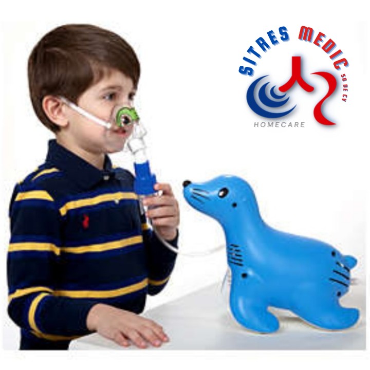 Nebulizador De Compresor Sami The Seal Philips Respironics.