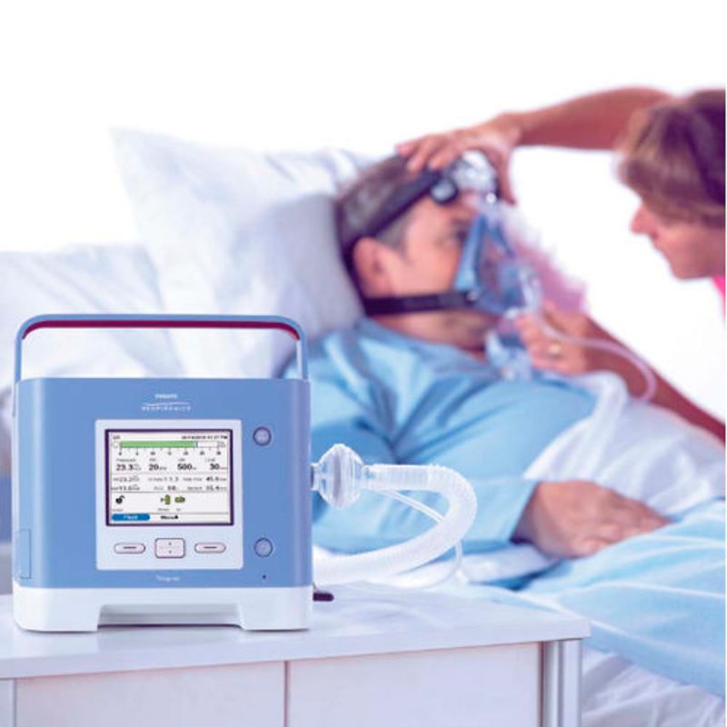 Ventilador Invasivo-no invasivo Trilogy 100 respironics 50 hrs de uso.